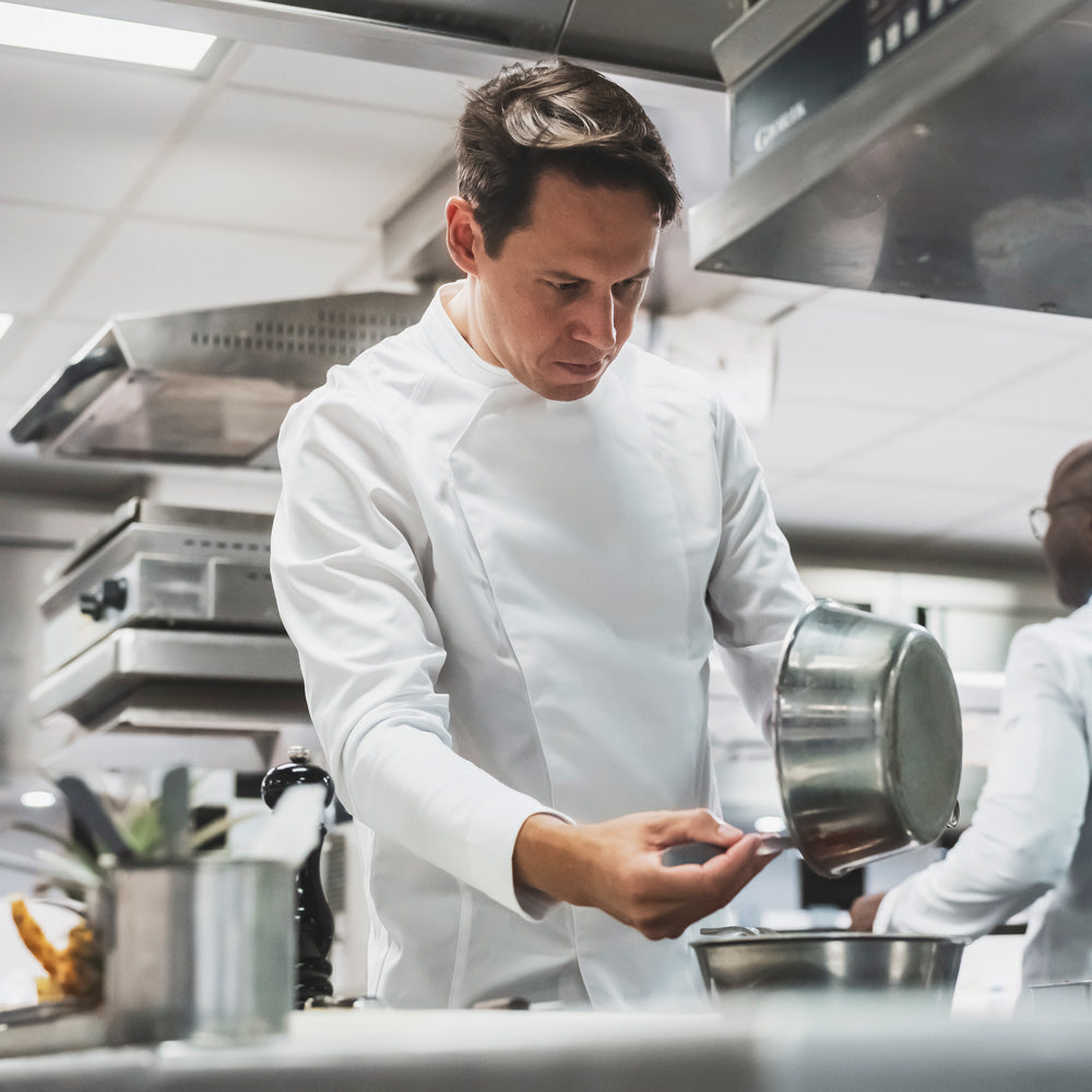 Lemongrass2 Chef Coat | Modern Fit & Breathable Comfort