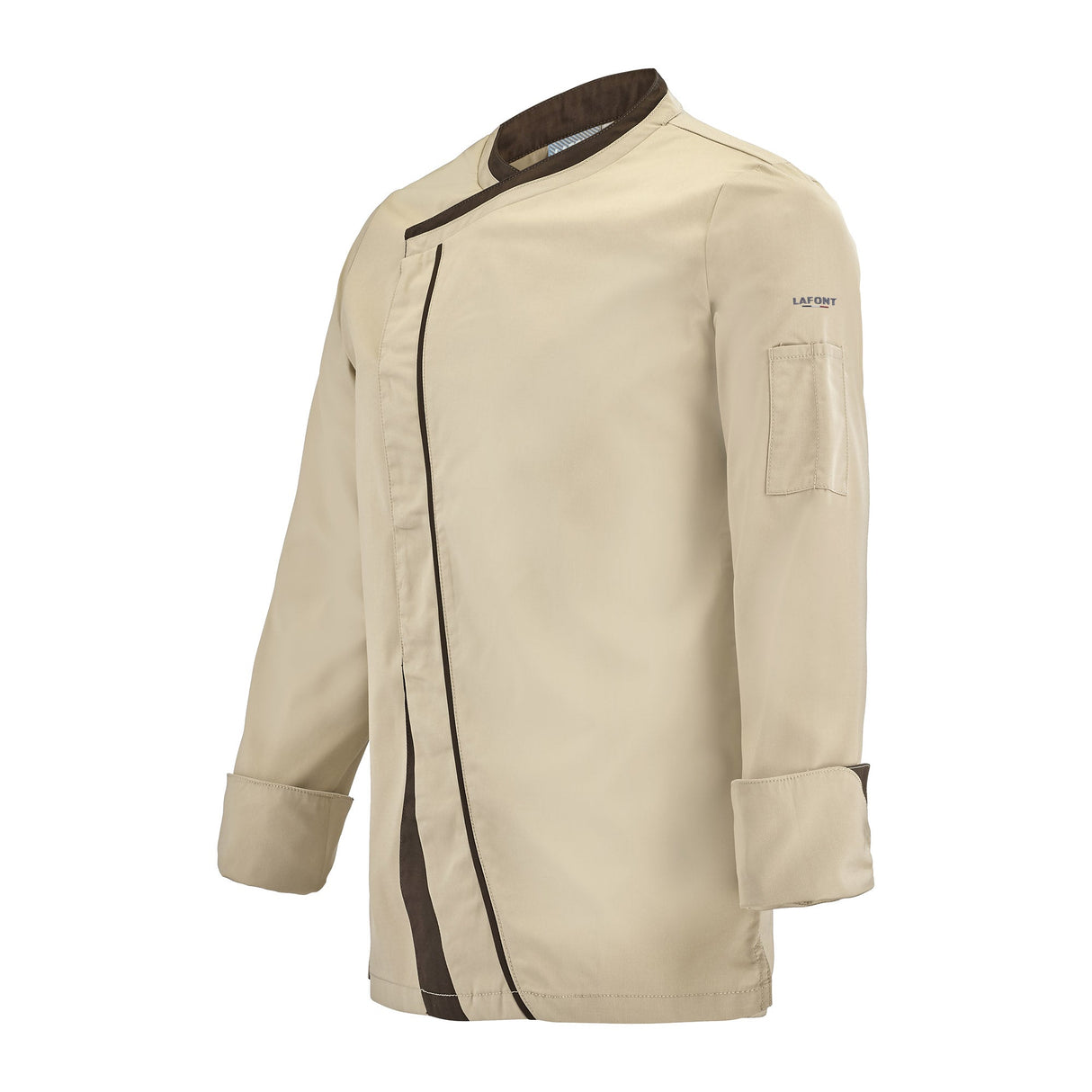 Mint Men’s Chef Jacket | Modern Contrast Design & Comfort