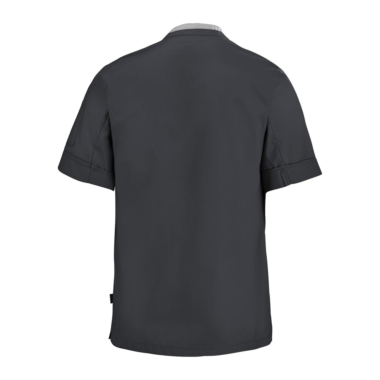 Parsley Men’s Short Sleeve Chef Jacket | Modern Contrast Style
