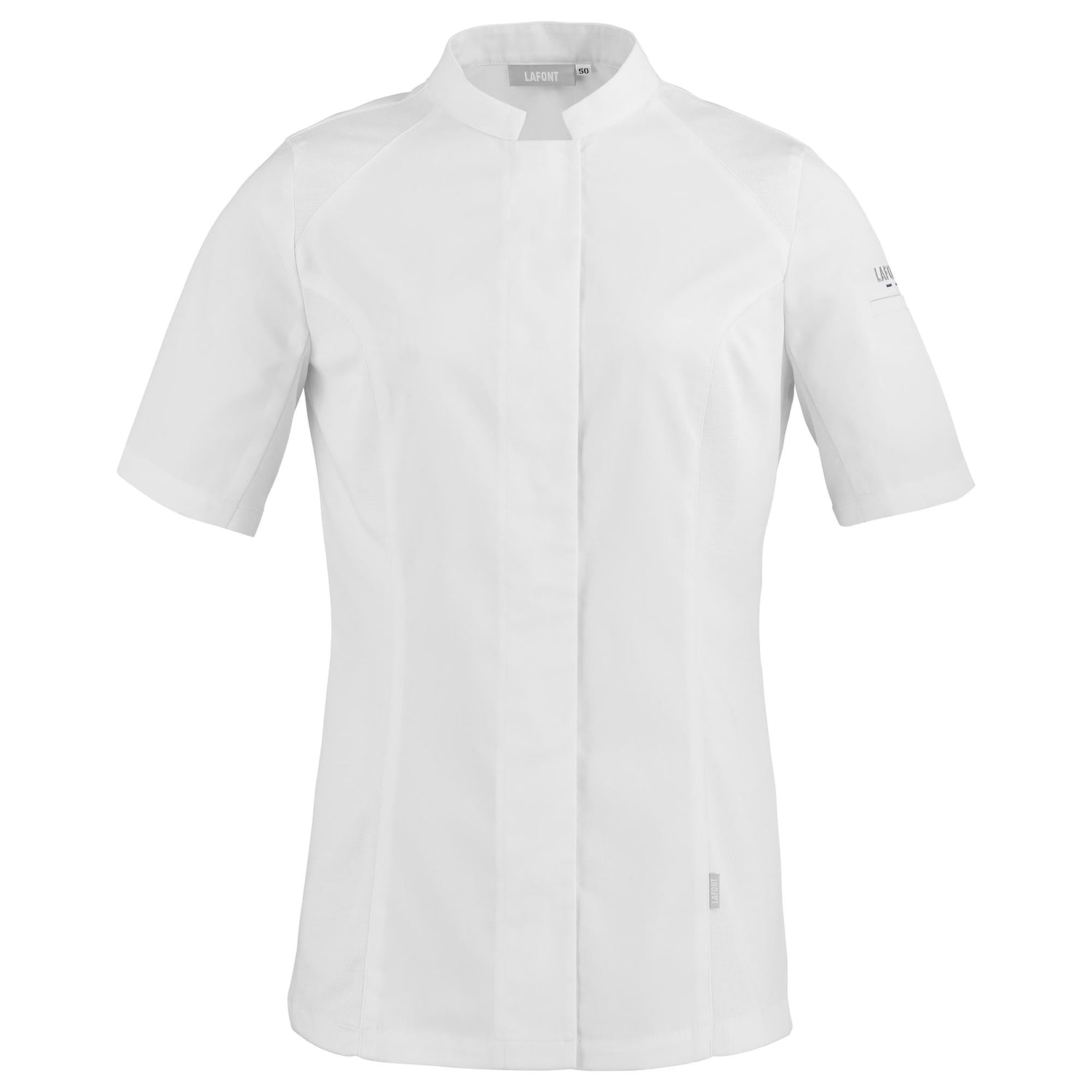 PEPPER2 Chef Coat Short Sleeve Womens