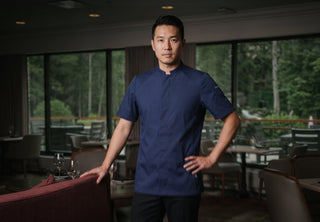 The Basil2  in Navy Blue Chef Coat by Lafont Has Landed!