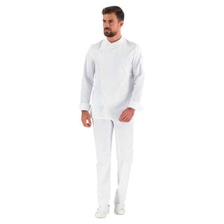 Mint Men’s Chef Jacket | Modern Contrast Design & Comfort