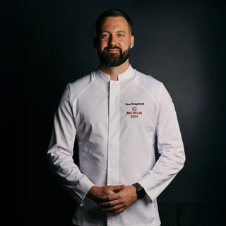 BASIL2 Mens Long Sleeve Chef Coat | Breathable All-Day Fabric
