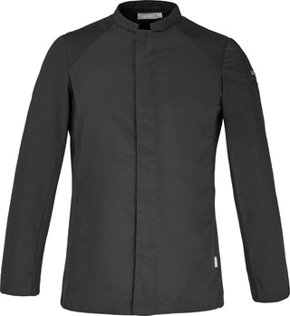 BASIL2 Mens Long Sleeve Chef Coat | Breathable All-Day Fabric