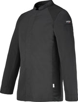 BASIL2 Mens Long Sleeve Chef Coat | Breathable All-Day Fabric