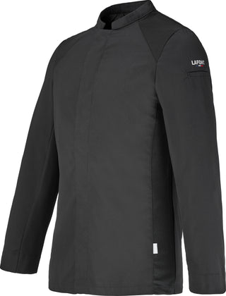 BASIL2 Mens Long Sleeve Chef Coat | Breathable All-Day Fabric