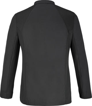 BASIL2 Mens Long Sleeve Chef Coat | Breathable All-Day Fabric