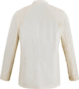BASIL2 Mens Long Sleeve Chef Coat | Breathable All-Day Fabric