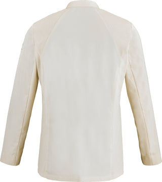 BASIL2 Mens Long Sleeve Chef Coat | Breathable All-Day Fabric