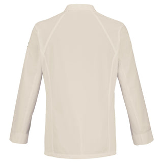 BASIL2 Mens Long Sleeve Chef Coat | Breathable All-Day Fabric
