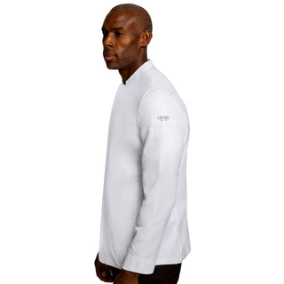BASIL2 Mens Long Sleeve Chef Coat | Breathable All-Day Fabric