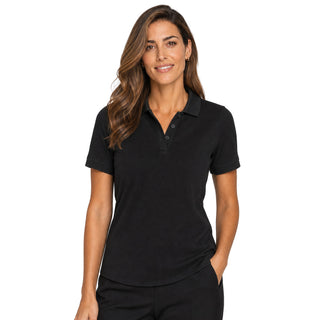 Bergamot Women's Short Sleeve Polo Shirt