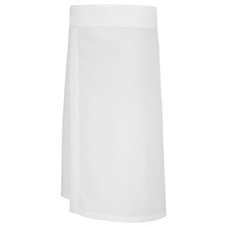 Long White Waist Apron 