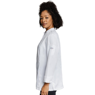CRISTAL Chef Coat Long-Sleeve Womens