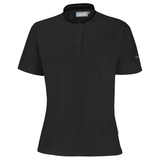JASMIN Women's Short Sleeve Polo Shirt | Mandarin Collar