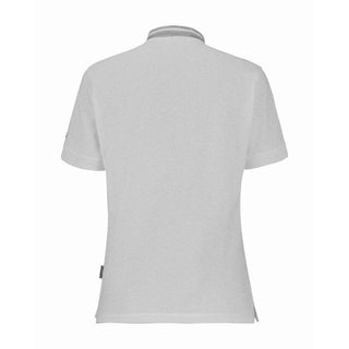 JASMIN Women's Short Sleeve Polo Shirt | Mandarin Collar