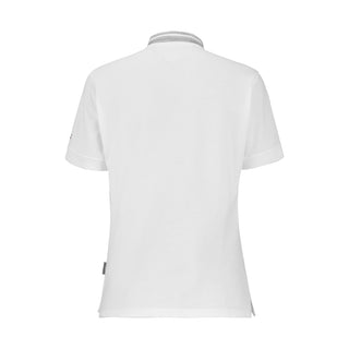 JASMIN Women's Short Sleeve Polo Shirt | Mandarin Collar