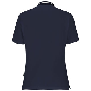 JASMIN Women's Short Sleeve Polo Shirt | Mandarin Collar