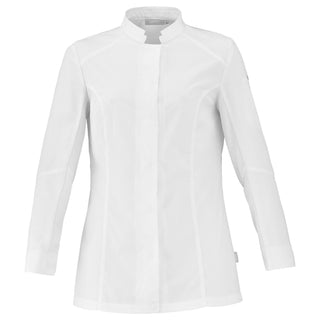 Marjoram Women's Long Sleeve Chef Coat | Fitted for Active Kitchen Work
