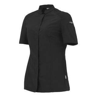 Black Marjoram Women's Short Sleeve Chef Coat