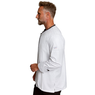 Mint Men’s Chef Jacket | Modern Contrast Design & Comfort