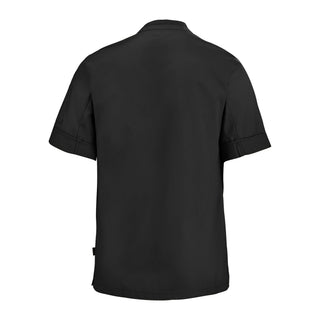 Parsley Men’s Short Sleeve Chef Jacket | Modern Contrast Style