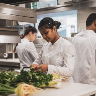 PEPPER2 Chef Coat Long Sleeve Womens