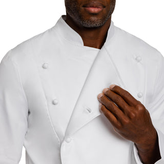 PLATINE Men’s Double Breasted Chef Jacket | Professional Long-Sleeve Kitchen Coat