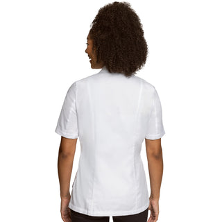 PLATINE Women’s Double Breasted Chef Jacket | Professional Short-Sleeve Kitchen Coat